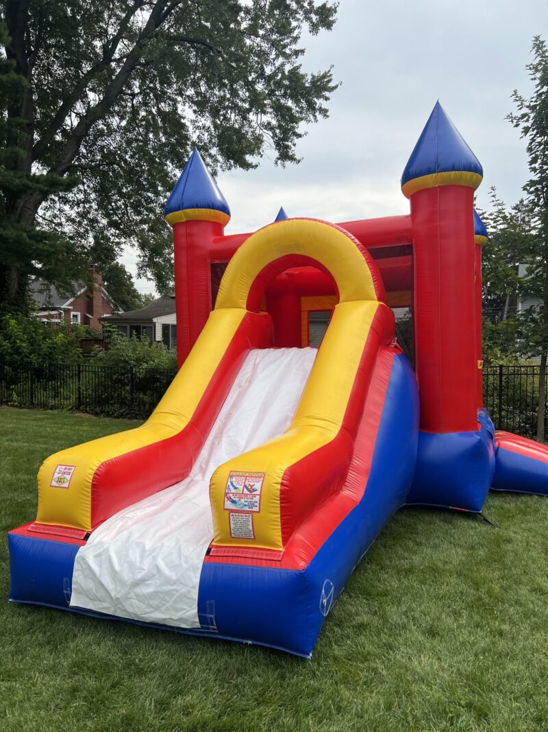 Inflatable Dry Slide/Bounce House Combo