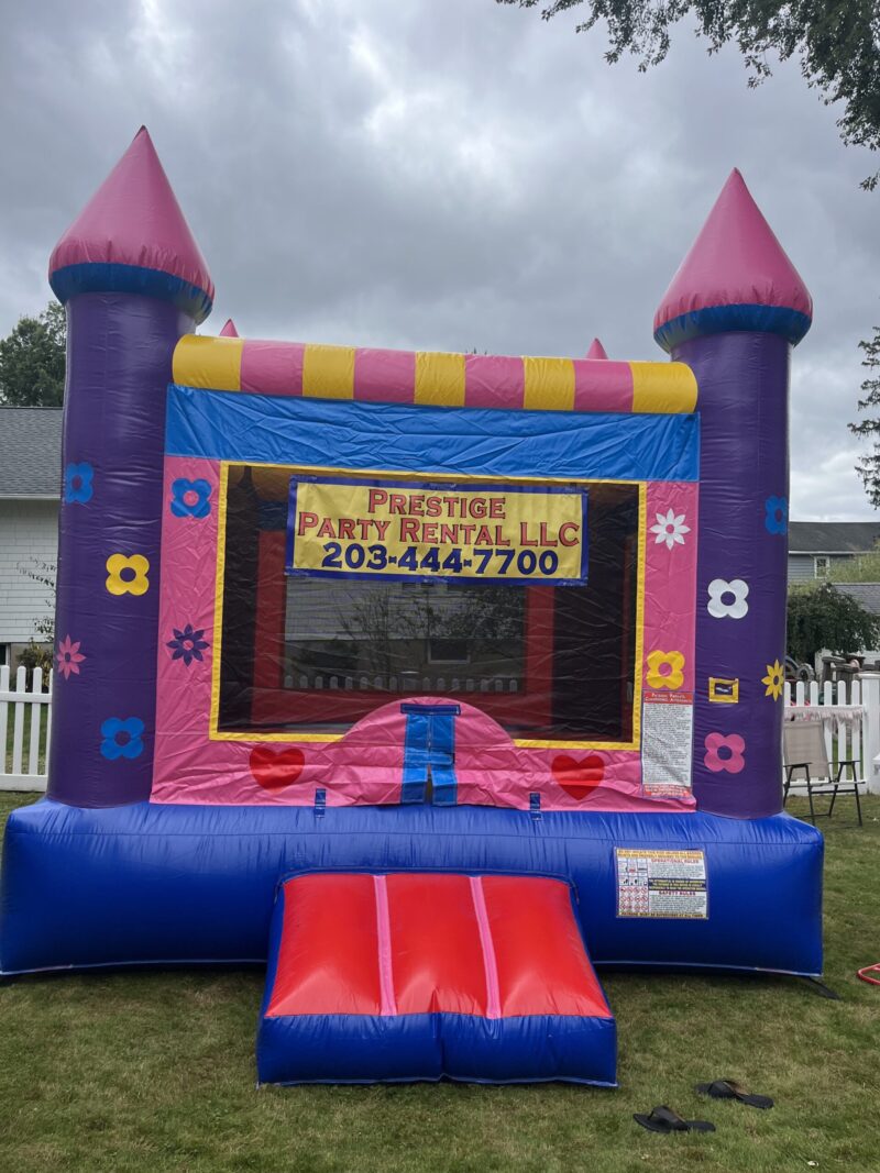 Pink Castle Bounce House